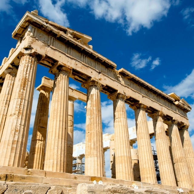 Low Angle Photograph of the Parthenon during Daytime
