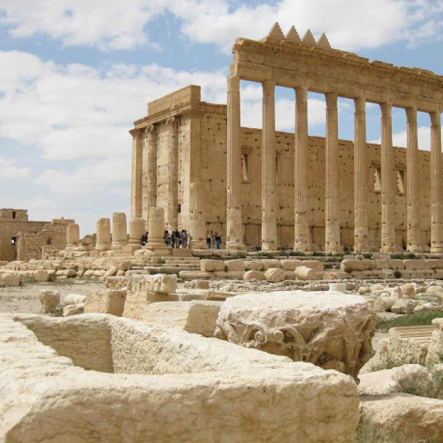 Ψηφιακή ανακατασκευή του ναού του Βελ στην Παλμύρα της Συρίας