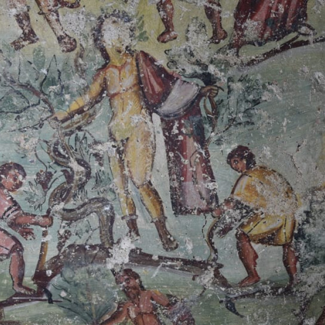 Ανακαλύφθηκε αρχαίο ελληνο-ρωμαϊκό "κόμικ" (φωτογραφία & βίντεο)