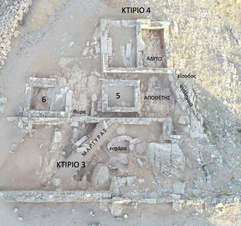 Σημαντικά ευρήματα στην Ακρόπολη της αρχαίας πόλης της Κύθνου